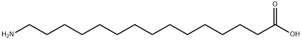 15-氨基十五烷酸, 17437-21-7, 結(jié)構(gòu)式