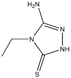 3H-1,2,4-Triazole-3-thione, 5-amino-4-ethyl-2,4-dihydro- Structure