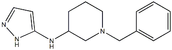 3-(1-BENZYL-3-PIPERIDINYL)-1H-PYRAZOL-5-YLAMINE 結(jié)構(gòu)式