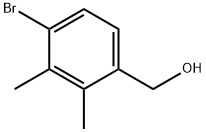 (4-Bromo-2,3-dimethylphenyl)methanol Struktur