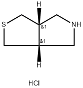 (3aR,6aS)-hexahydro-1H-thieno[3,4-c]pyrrole hydrochloride Struktur