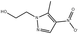 2-(5-Methyl-4-nitro-pyrazol-1-yl)-ethanol Struktur