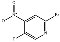 2-Bromo-5-fluoro-4-nitropyridine Struktur