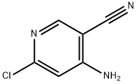 4-Amino-6-chloronicotinonitrile Struktur