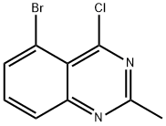 5-Bromo-4-chloro-2-methylquinazoline Struktur