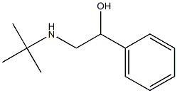 Benzenemethanol, a-[[(1,1-dimethylethyl)amino]methyl]- Struktur