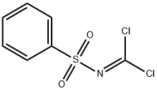 Carbonimidic dichloride, (phenylsulfonyl)- Struktur