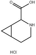 3-azabicyclo[4.1.0]heptane-2-carboxylic acid hydrochloride Struktur