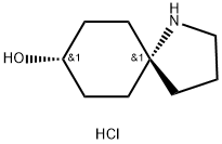 (5s,8r)-1-azaspiro[4.5]decan-8-ol hydrochloride Struktur