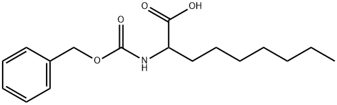 N-Cbz-RS-2-amino-Nonanoic acid Struktur