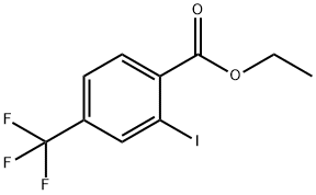 Ethyl 2-iodo-4-(trifluoromethyl)benzoate Struktur