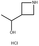 1-(azetidin-3-yl)ethan-1-ol hydrochloride Struktur