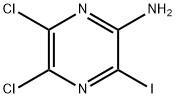 5,6-Dichloro-3-iodopyrazin-2-amine Struktur