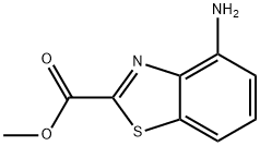 methyl 4-amino-1,3-benzothiazole-2-carboxylate Struktur