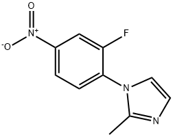 1-(2-fluoro-4-nitrophenyl)-2-methylimidazole