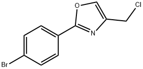 2-(4-bromophenyl)-4-(chloromethyl)oxazole