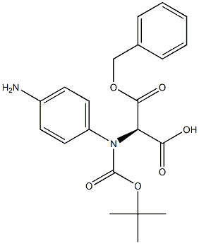 N-Boc-S-4-Amino(Cbz)-Phenylglycine Struktur