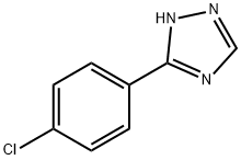 1H-1,2,4-Triazole,5-(4-chlorophenyl)- Struktur