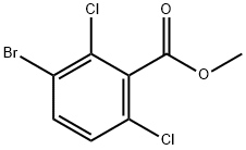 methyl 3-bromo-2,6-dichlorobenzoate Struktur