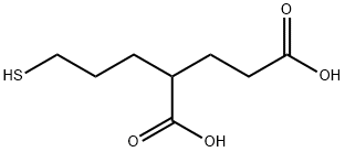 2-(3-sulfanylpropyl)pentanedioic acid Struktur