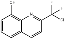 2-(CHLORODIFLUOROMETHYL)-8-QUINOLINOL Struktur