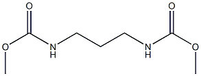 methyl N-[3-(methoxycarbonylamino)propyl]carbamate Struktur