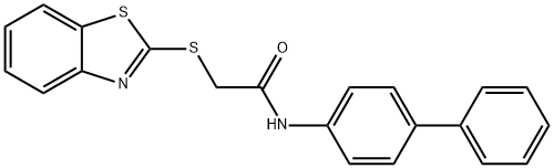 N-([1,1-biphenyl]-4-yl)-2-(benzo[d]thiazol-2-ylthio)acetamide|