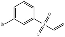 1-bromo-3-(vinylsulfonyl)benzene Struktur