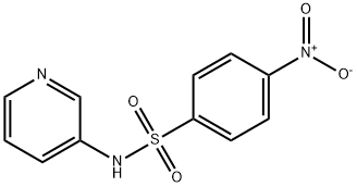 4-nitro-N-pyridin-3-ylbenzenesulfonamide Struktur