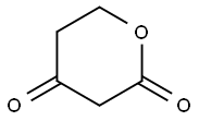 Oxane-2,4-dione Struktur