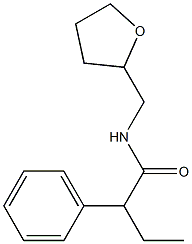 N-(oxolan-2-ylmethyl)-2-phenylbutanamide Struktur