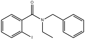 N-benzyl-N-ethyl-2-iodobenzamide Struktur