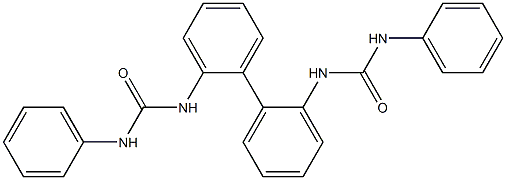 N,N''-2,2'-biphenyldiylbis(N'-phenylurea) Struktur