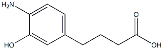 (3R,4R)-3-Hydroxy-4-aminophenylbutyric acid Struktur