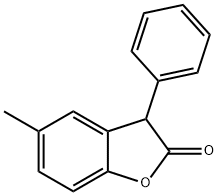 5-Methyl-3-phenyl-3H-benzofuran-2-one Struktur