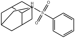 N-(tricyclo[3.3.1.1~3,7~]dec-2-yl)benzenesulfonamide Struktur