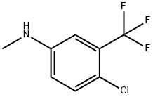 4-氯-N-甲基-3-(三氟甲基)苯胺 結(jié)構(gòu)式