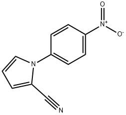 1-(4-Nitro-phenyl)-1H-pyrrole-2-carbonitrile Struktur