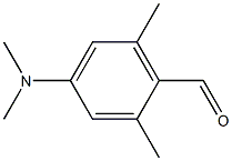 Benzaldehyde, 4-(dimethylamino)-2,6-dimethyl- Struktur