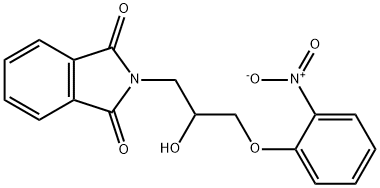 2-(3-(2-nitrophenoxy)-2-hydroxypropyl)isoindoline-1,3-dione