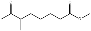 methyl 6-methyl-7-oxooctanoate Struktur