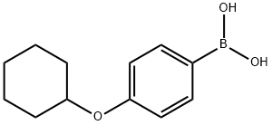 [4-(cyclohexyloxy)phenyl]boronic acid Struktur