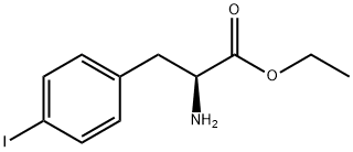 DL-4-iodo- Phenylalanine ethyl ester Struktur