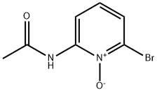 2-acetamido-6-bromopyridine- 1-oxide Struktur