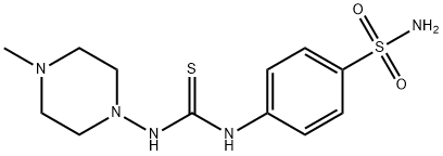 4-{[(4-methylpiperazin-1-yl)carbamothioyl]amino}benzenesulfonamide Struktur