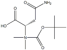 (S)-2-((叔丁氧基羰基)氨基)-4-(二甲基氨基)-4-氧代丁酸, 70232-19-8, 結(jié)構(gòu)式