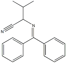 Butanenitrile, 2-[(diphenylmethylene)amino]-3-methyl-