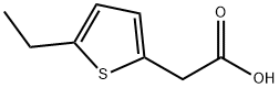 2-(4-(ethylthio)phenyl)acetic acid Struktur