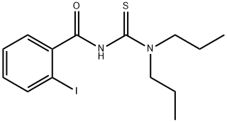 N-[(dipropylamino)carbonothioyl]-2-iodobenzamide Struktur