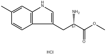 L-6-Methyltryptophan methyl ester monohydrochloride Struktur